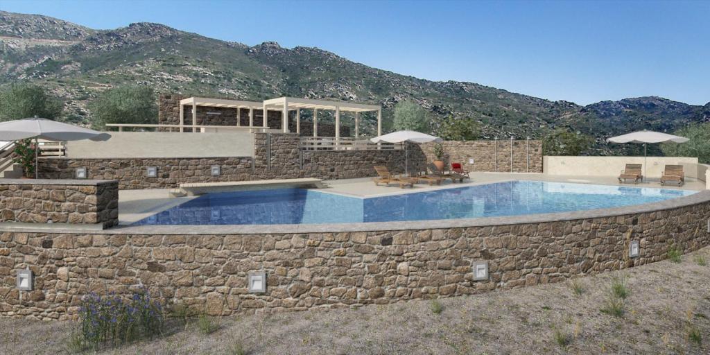 Ostria Village Mylopotas Exterior photo